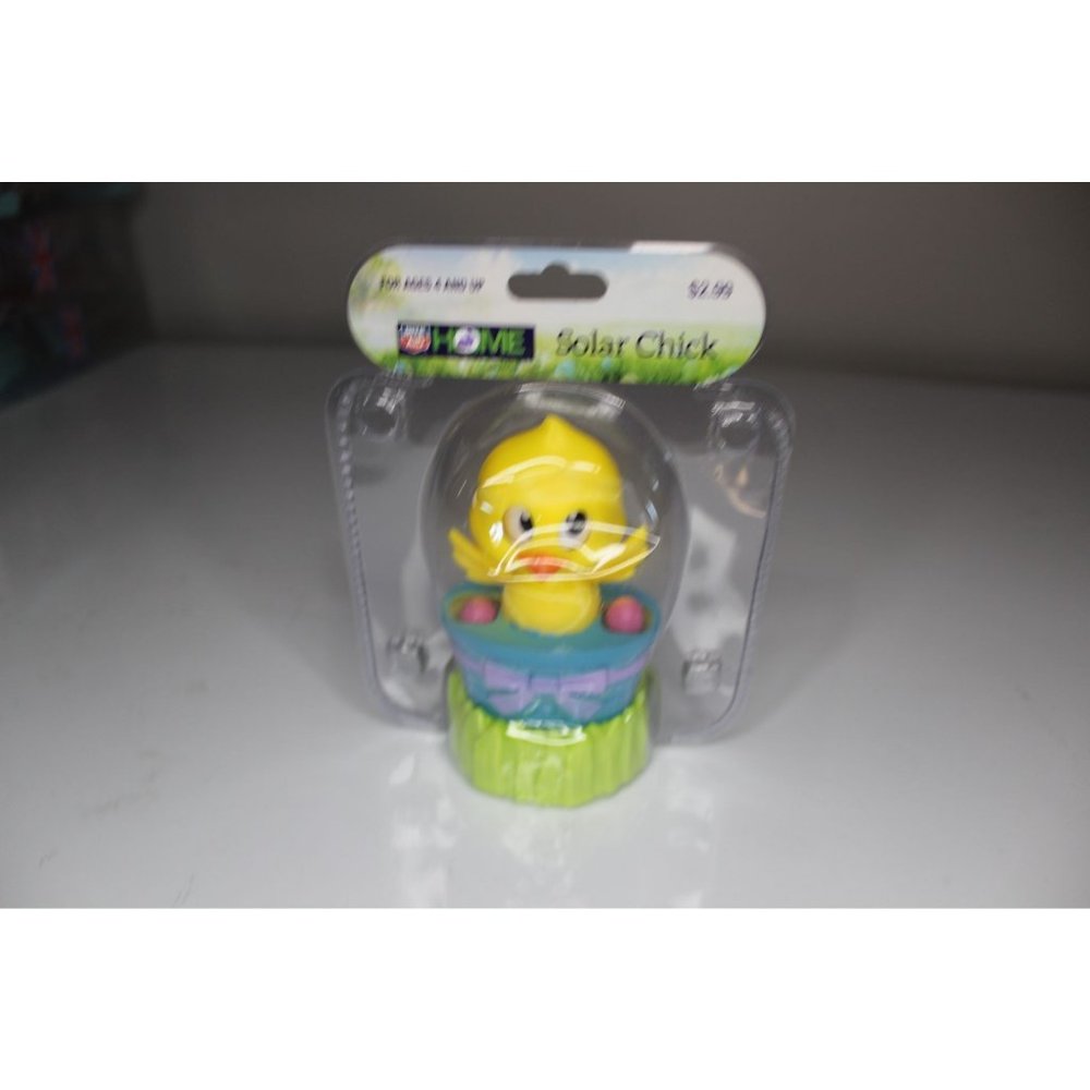 Solar Chick Wings moves when placed in sunlight